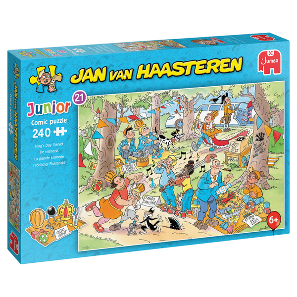 Jumbo puzzel 240 st. jvh junior de vrijmarkt