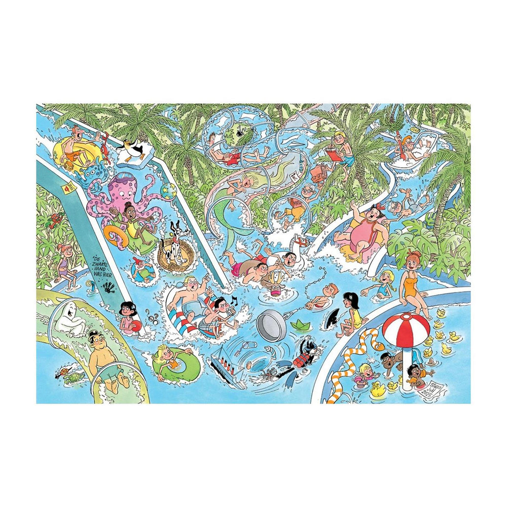 Jumbo jan van haasteren junior puzzel 22 waterglijbaan gekte 360 stukjes