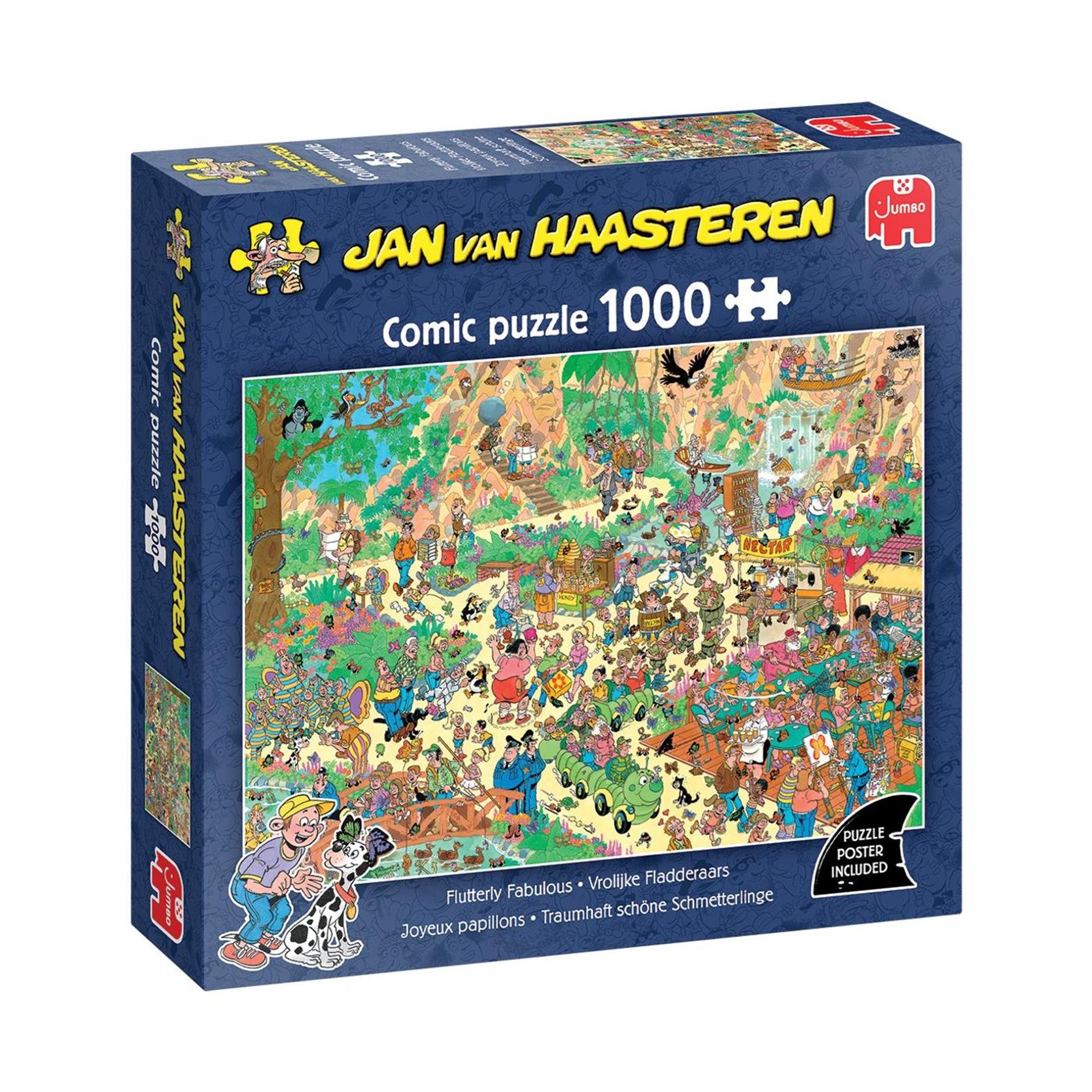 Jan van haasteren jvh puzzel vrolijke fladderaars 1000pcs