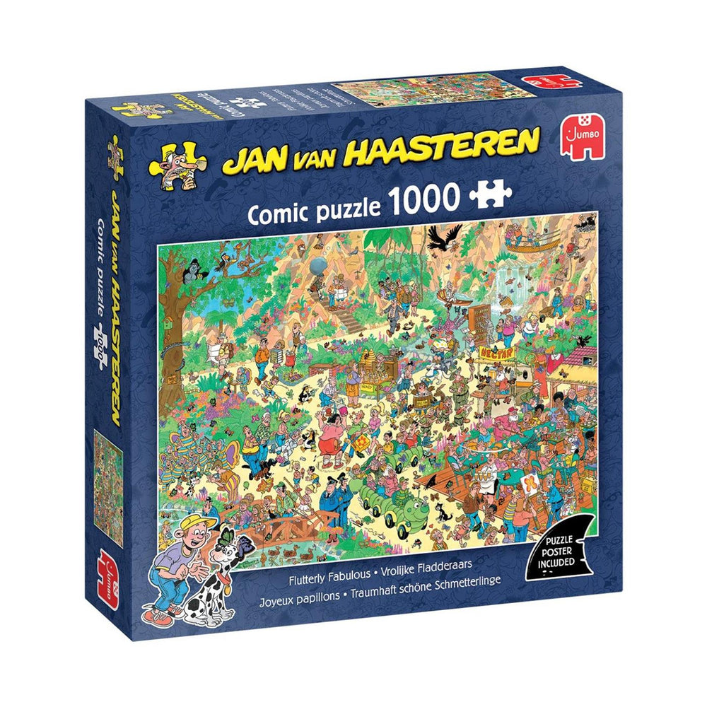 Jumbo jvh puzzel vrolijke fladderaars 1000 stukjes