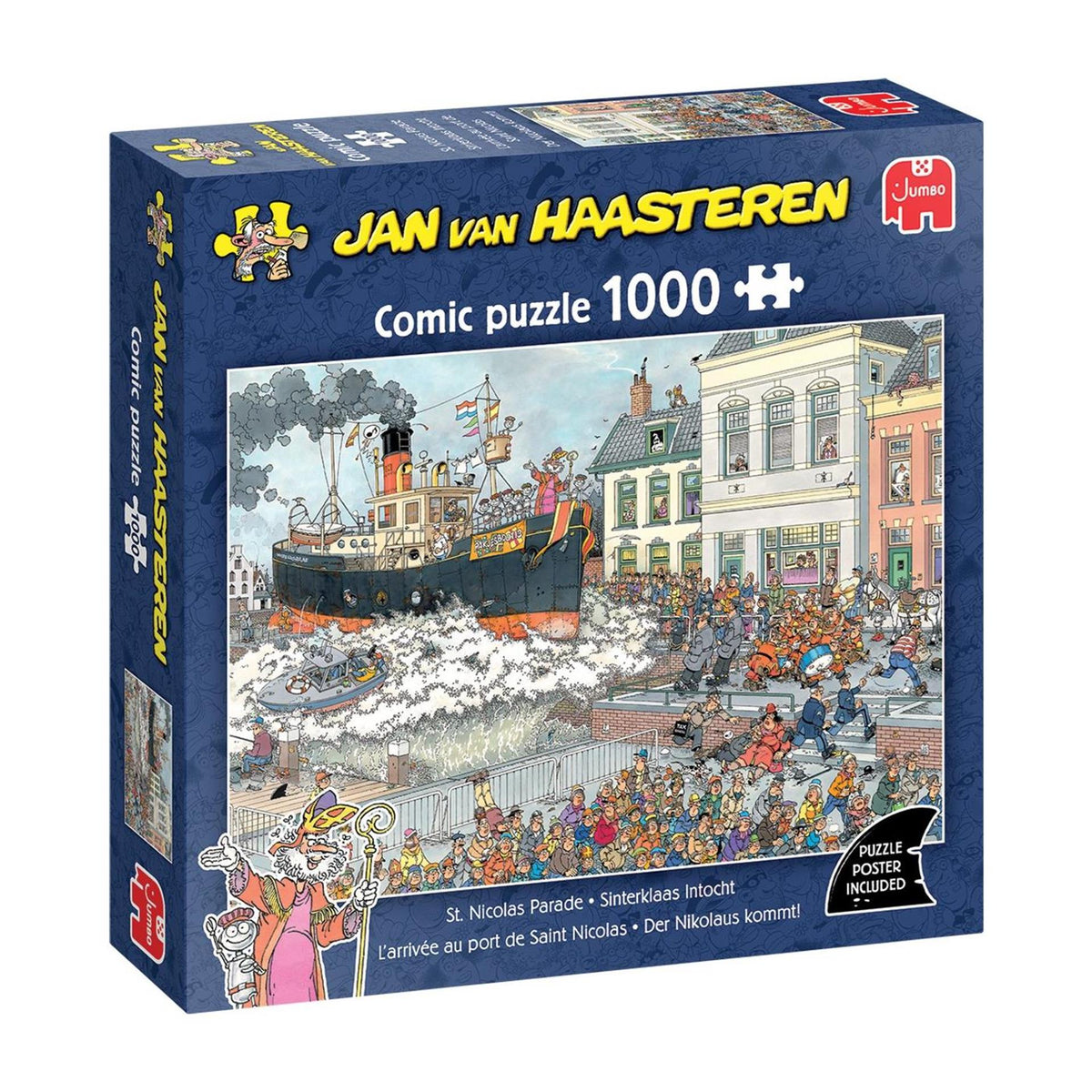 Jumbo puzzel 1000 st. jvh sinterklaas intocht