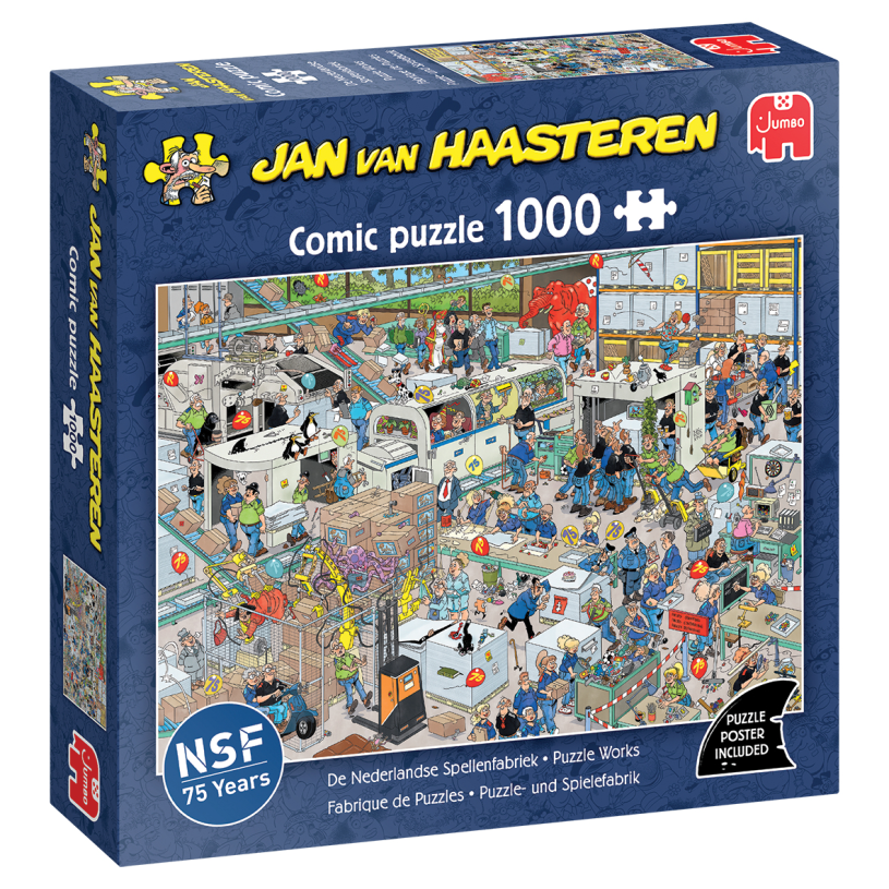 Jumbo puzzel 1000 st. jvh de nederlandse spellenfabriek