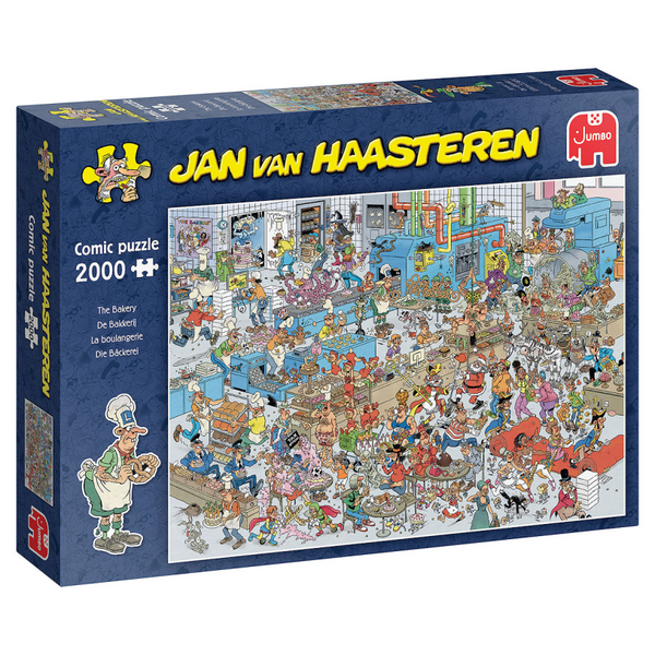 Jumbo puzzel 2000 st. jvh - de bakkerij