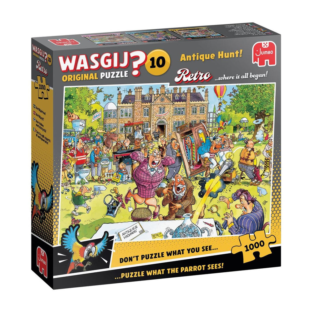 Jumbo wasgij retro original 10 - antiekjacht! - 1000 stukjes puzzel - legpuzzel voor volwassenen