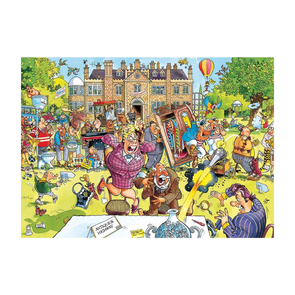 Jumbo wasgij retro original 10 - antiekjacht! - 1000 stukjes puzzel - legpuzzel voor volwassenen