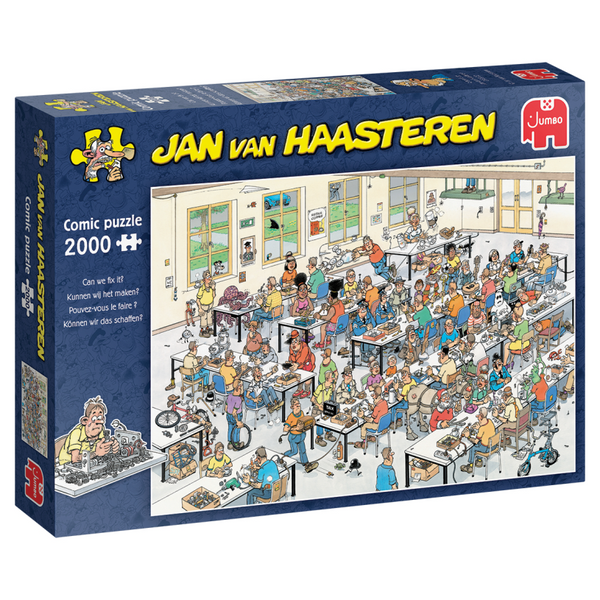 Jumbo puzzel 2000 st. jvh - kunnen wij het maken?
