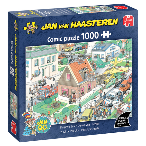 Jumbo puzzel 1000 st. jvh - de wet van murphy