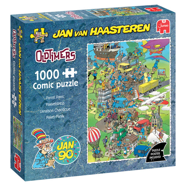 Jumbo puzzel 1000 st. jvh oldtimers - pakketstress!