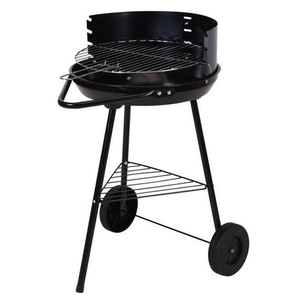 Bbq barbecue 43x70 cm zwart