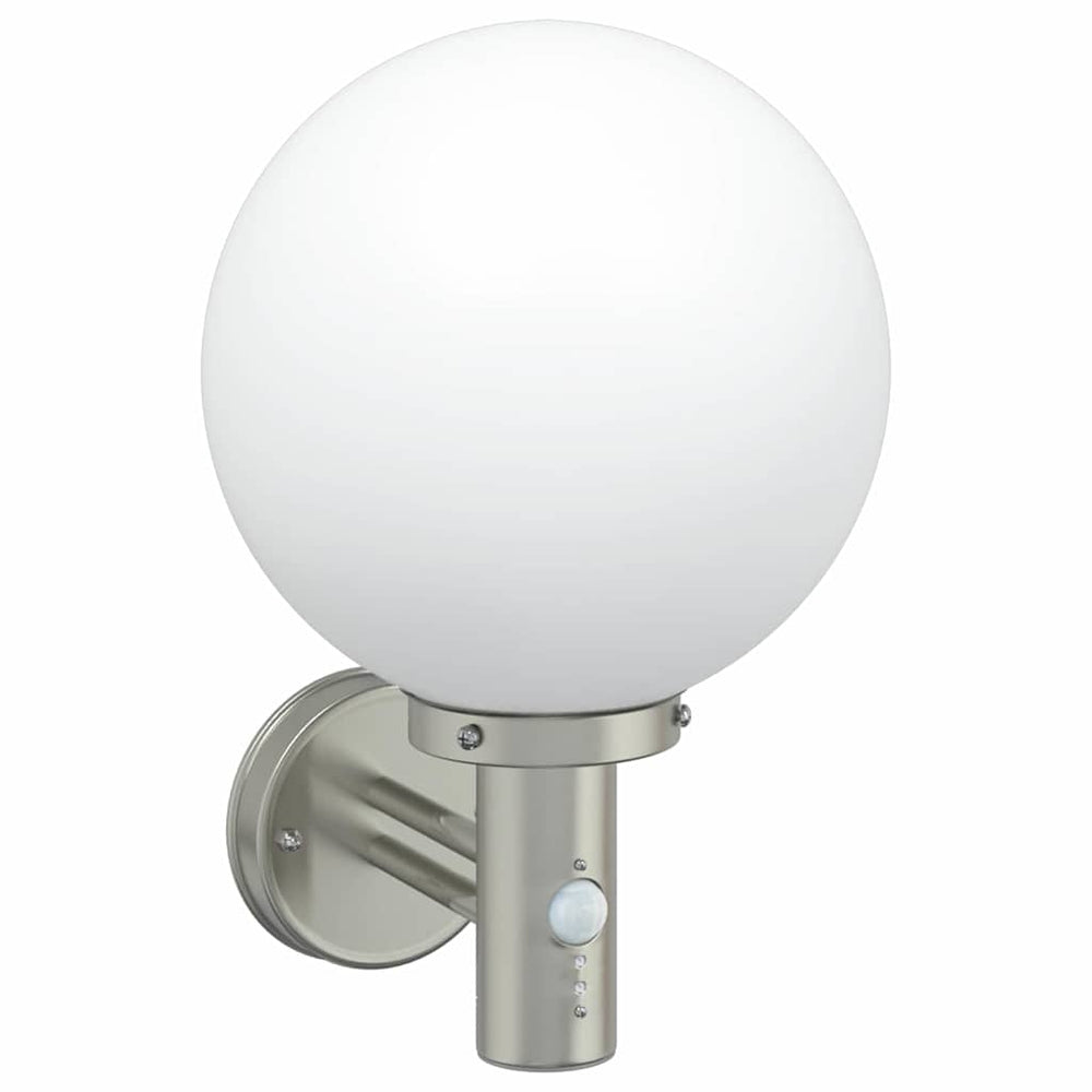 Vidaxl buiten wandlamp zilver 28 x 25 x 38 cm
