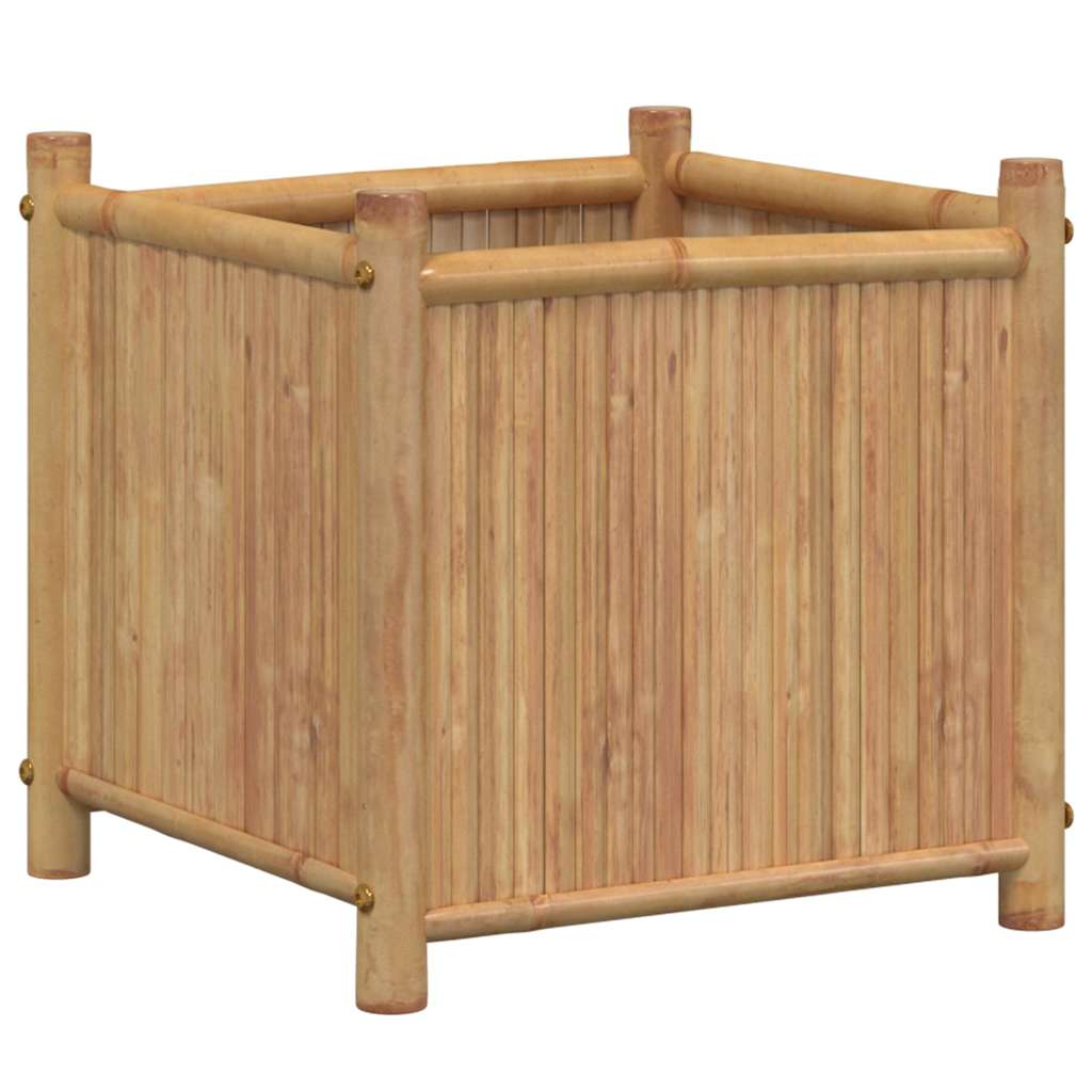 Vidaxl plantenbak 40x40x40 cm bamboe