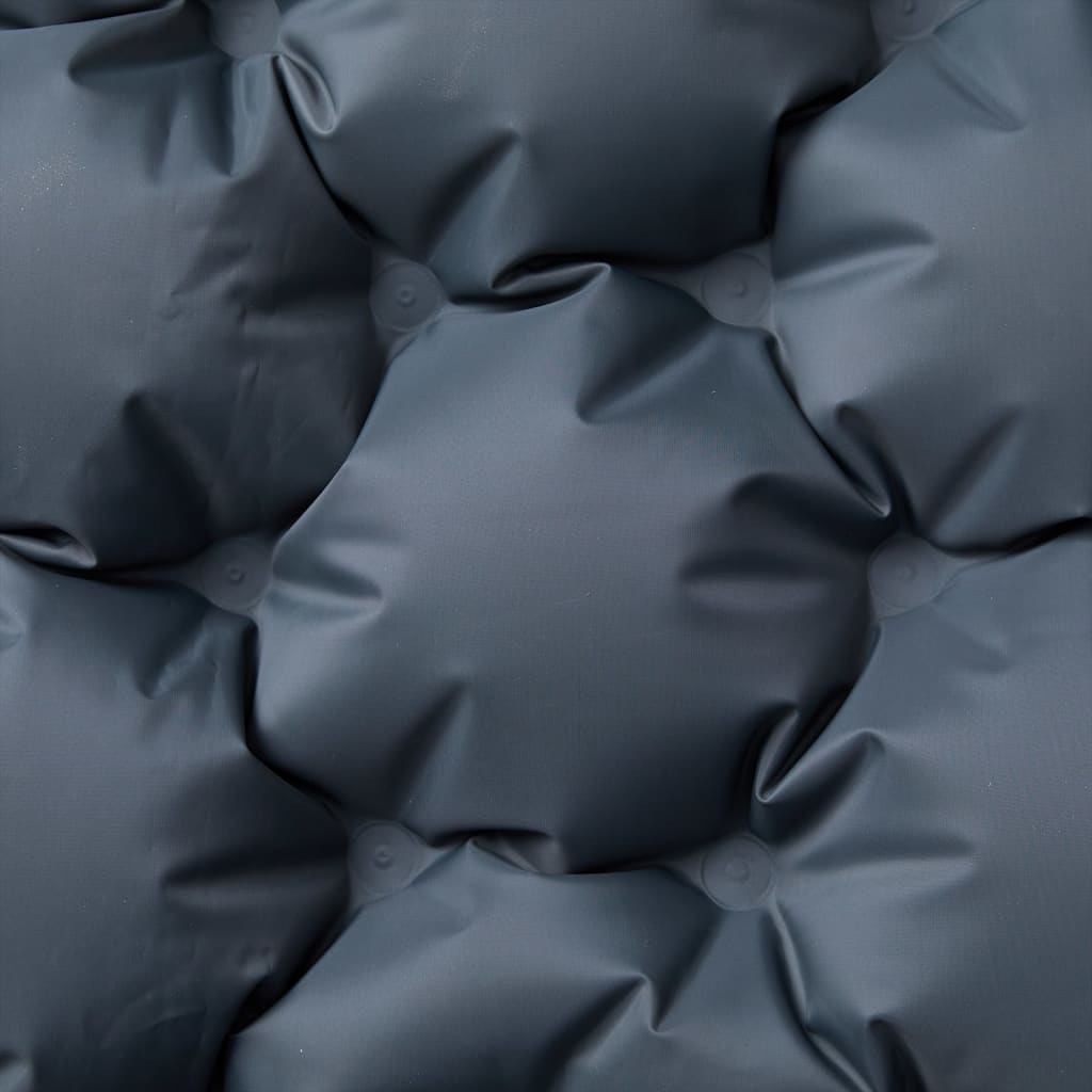 Vidaxl kampeermatras met kussens zelfopblazend 2-persoons grijs