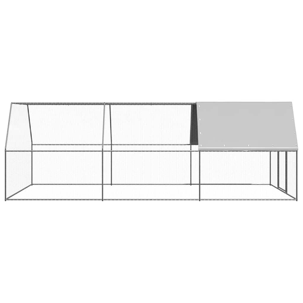 VidaXL Kippenhok 3x6x2m gegalvaniseerd staal