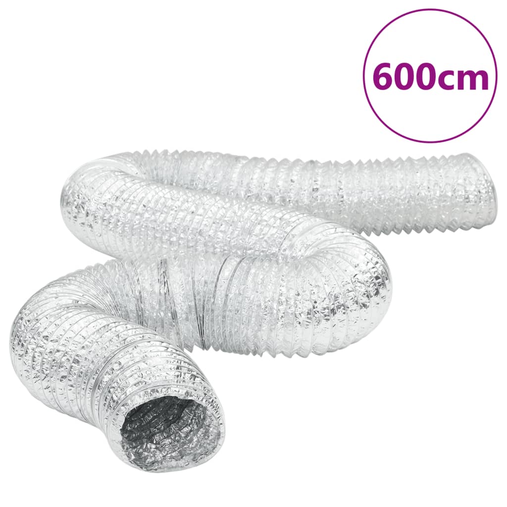 Vidaxl ventilatieslang ø10 cm 6m aluminium
