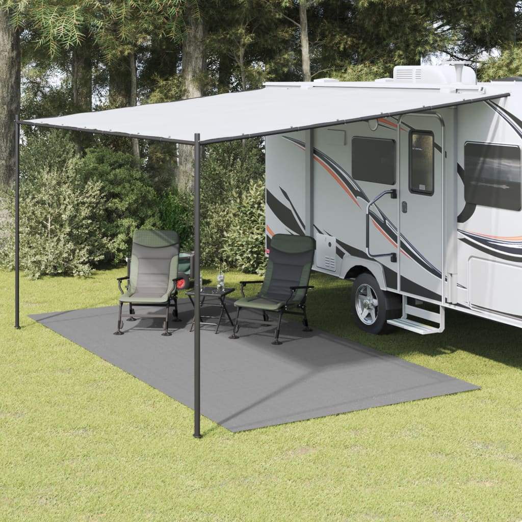 Vidaxl tenttapijt 5x2,5m antracietkleurig