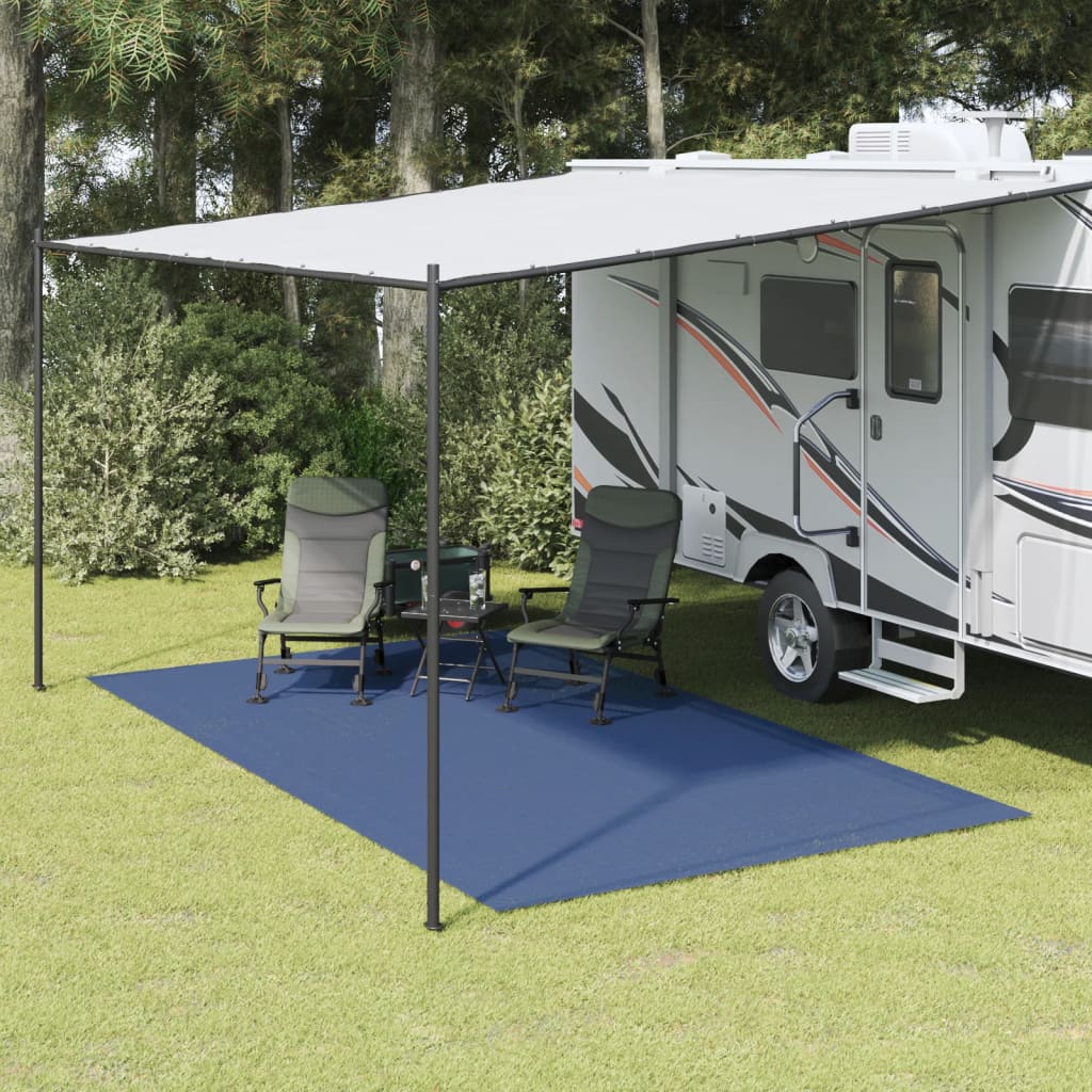 Vidaxl tenttapijt 4,5x2,5m blauw