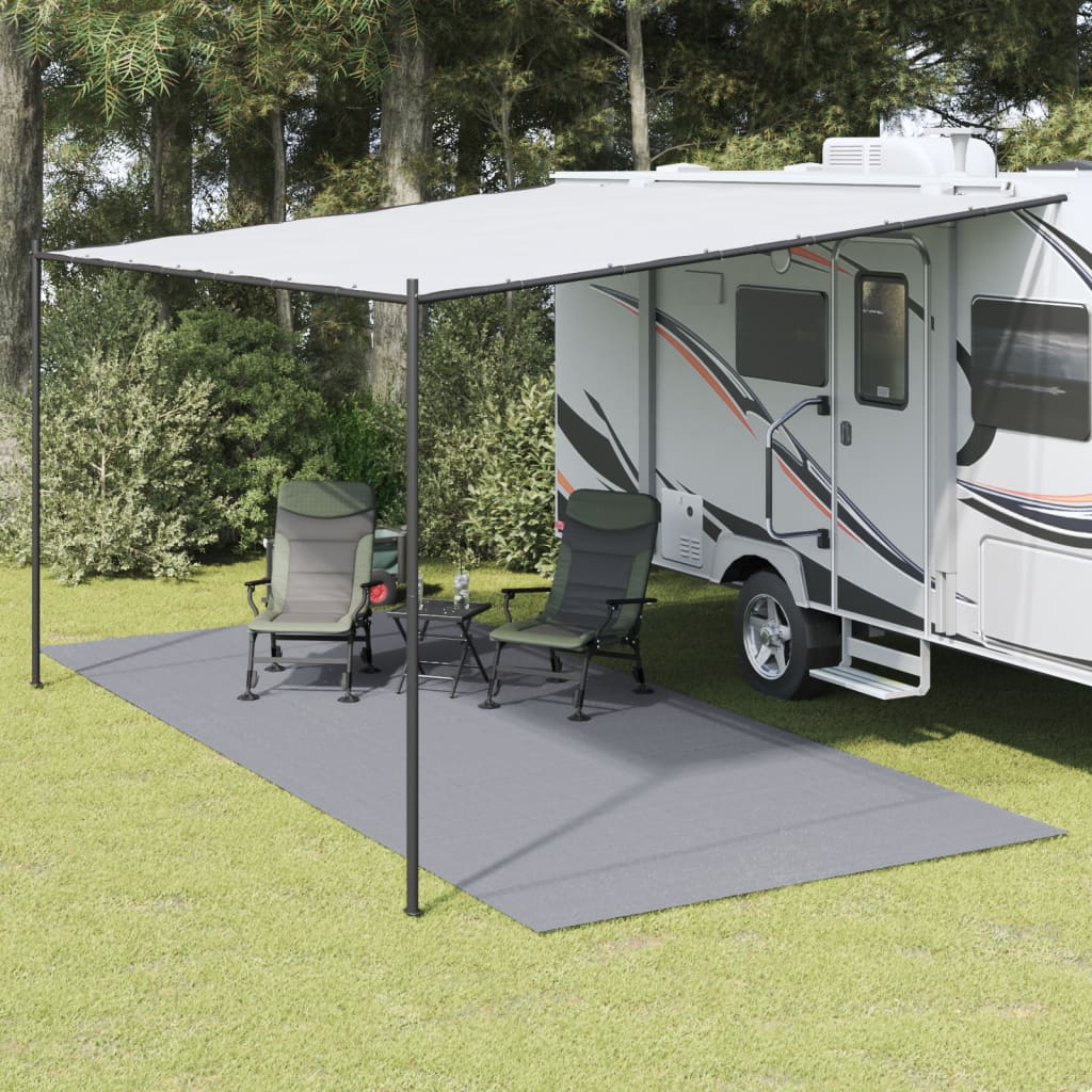 Vidaxl tenttapijt 5,5x2,5m lichtgrijs