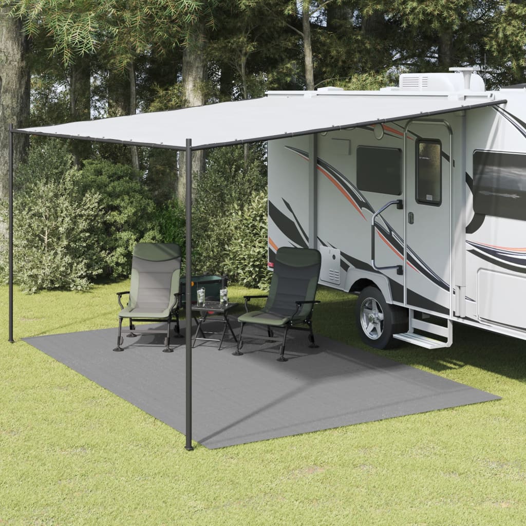 Vidaxl tenttapijt 5x3m lichtgrijs