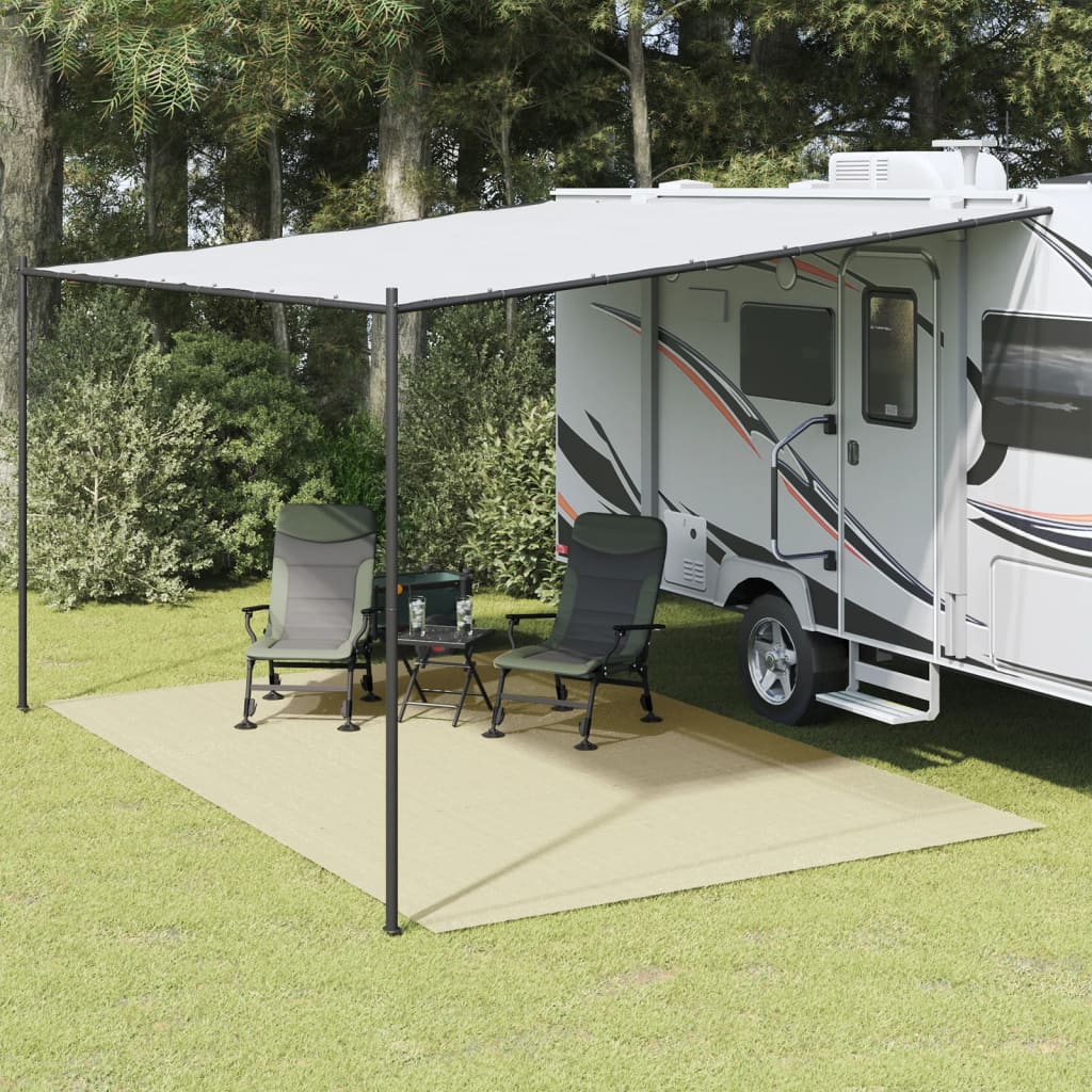 Vidaxl tenttapijt 5x3m crèmekleurig