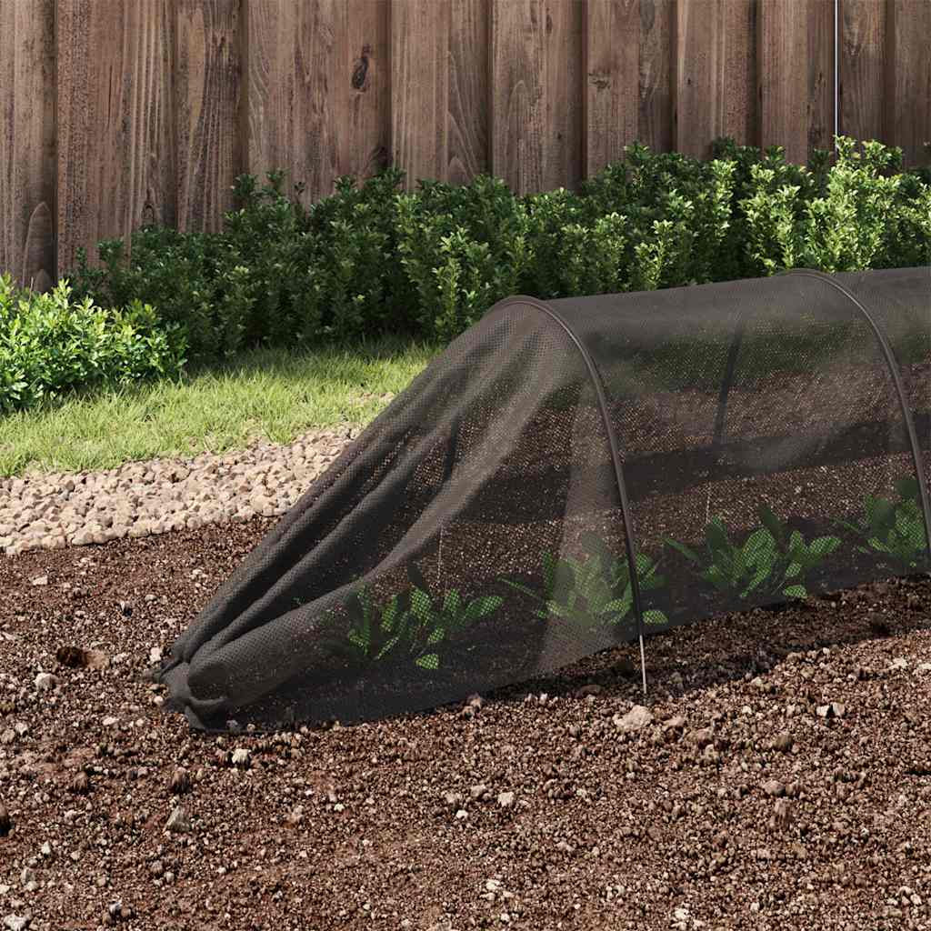 Vidaxl kweektunnels 4 st staal en polyetheen zwart