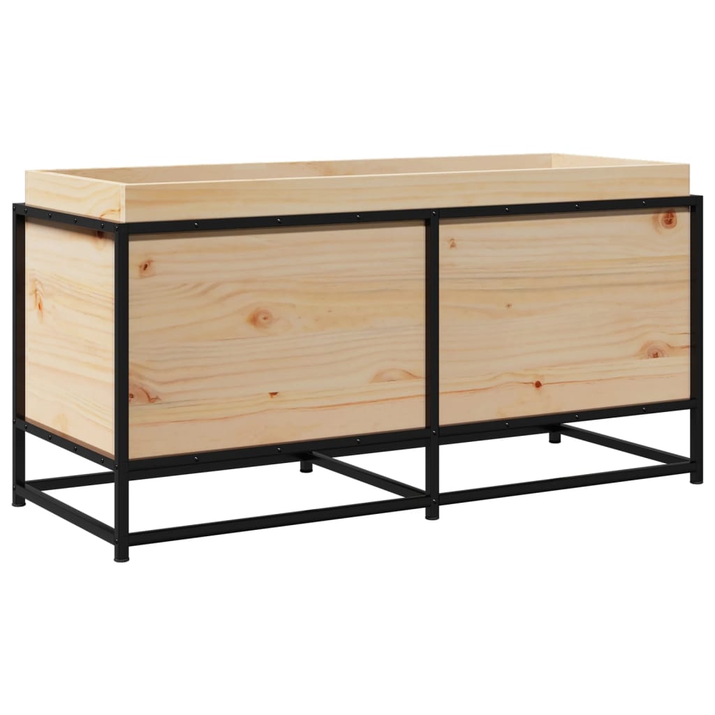 VidaXL Plantenbak 100x40x50 cm massief groenhout