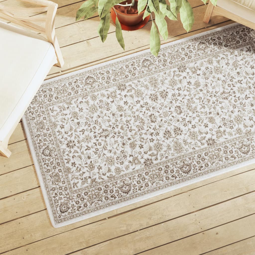 VidaXL Vloerkleed voor binnen buiten laagpolig 80x150 cm meerkleurig