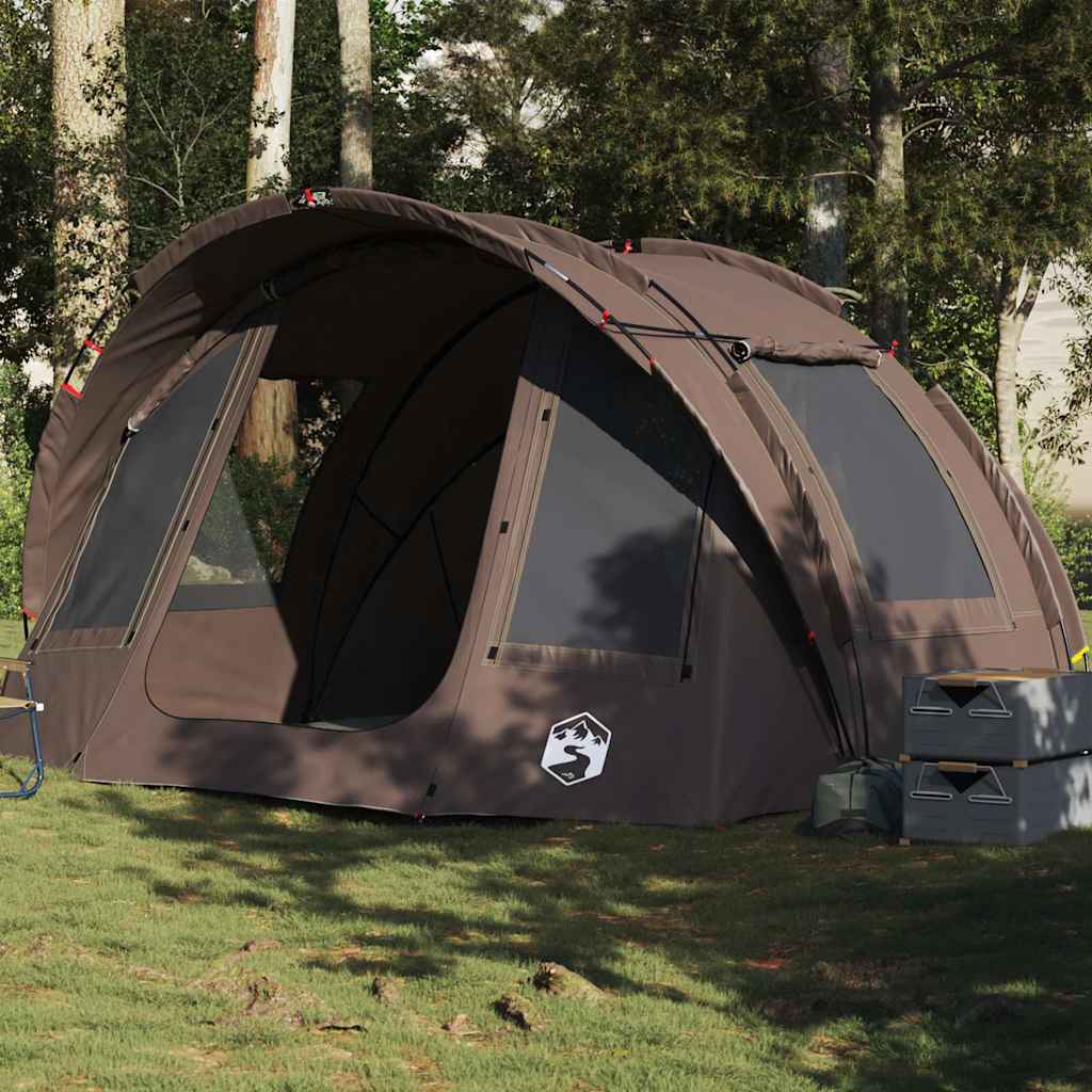 Vidaxl vistent 2-persoons waterdicht bruin