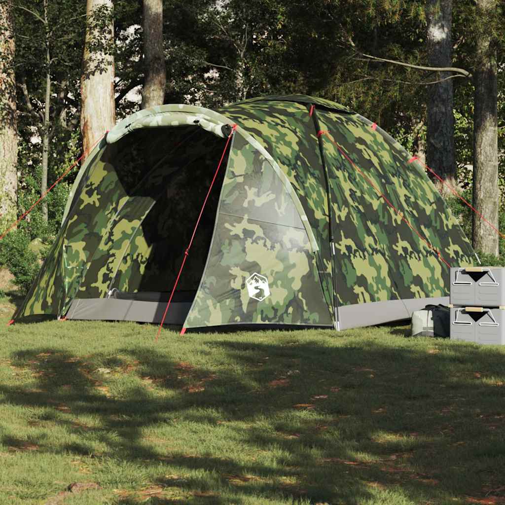Vidaxl vistent 2-persoons waterdichte camouflage