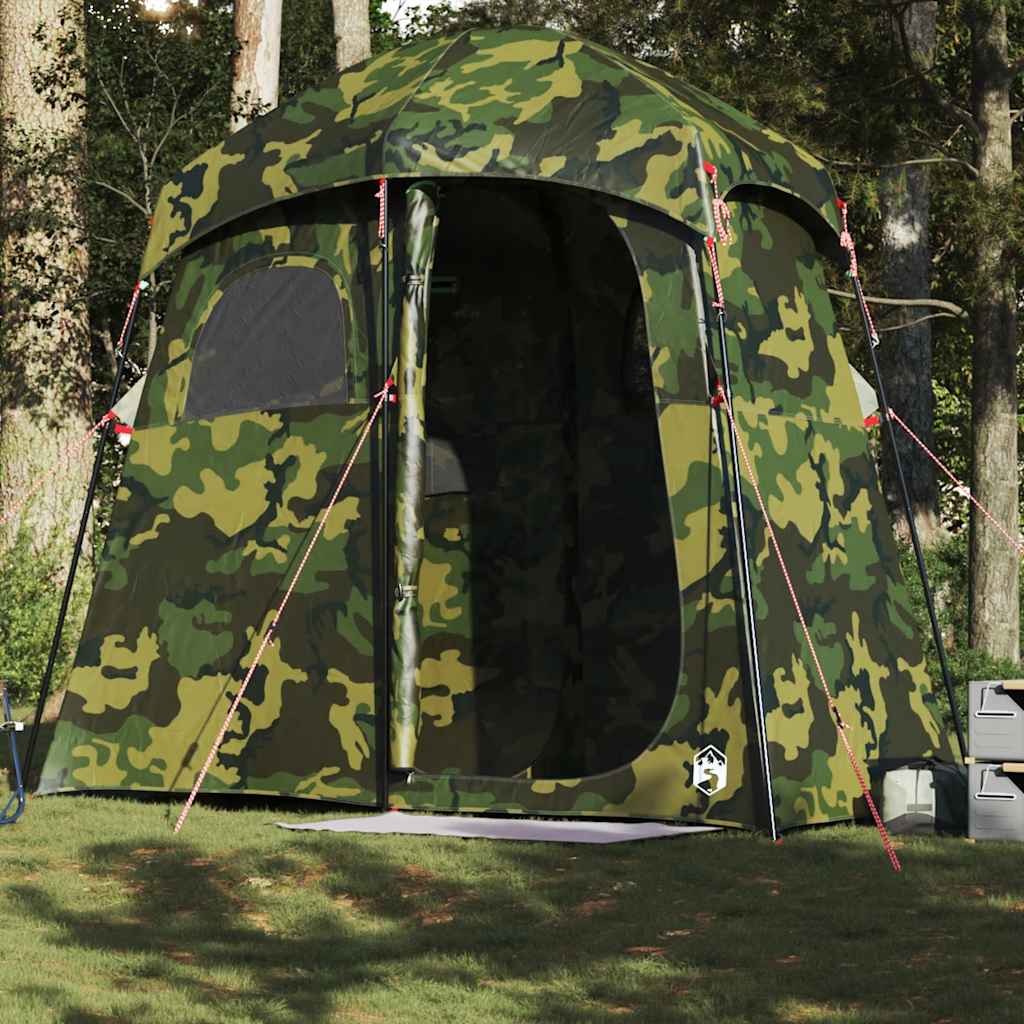 Vidaxl douchetent 2-persoons waterdichte camouflage