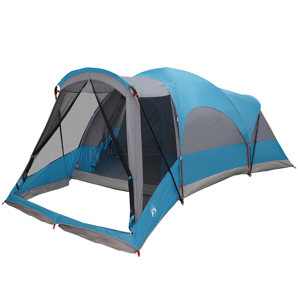 Vidaxl tunneltent voor gezin 8-persoons waterdicht blauw