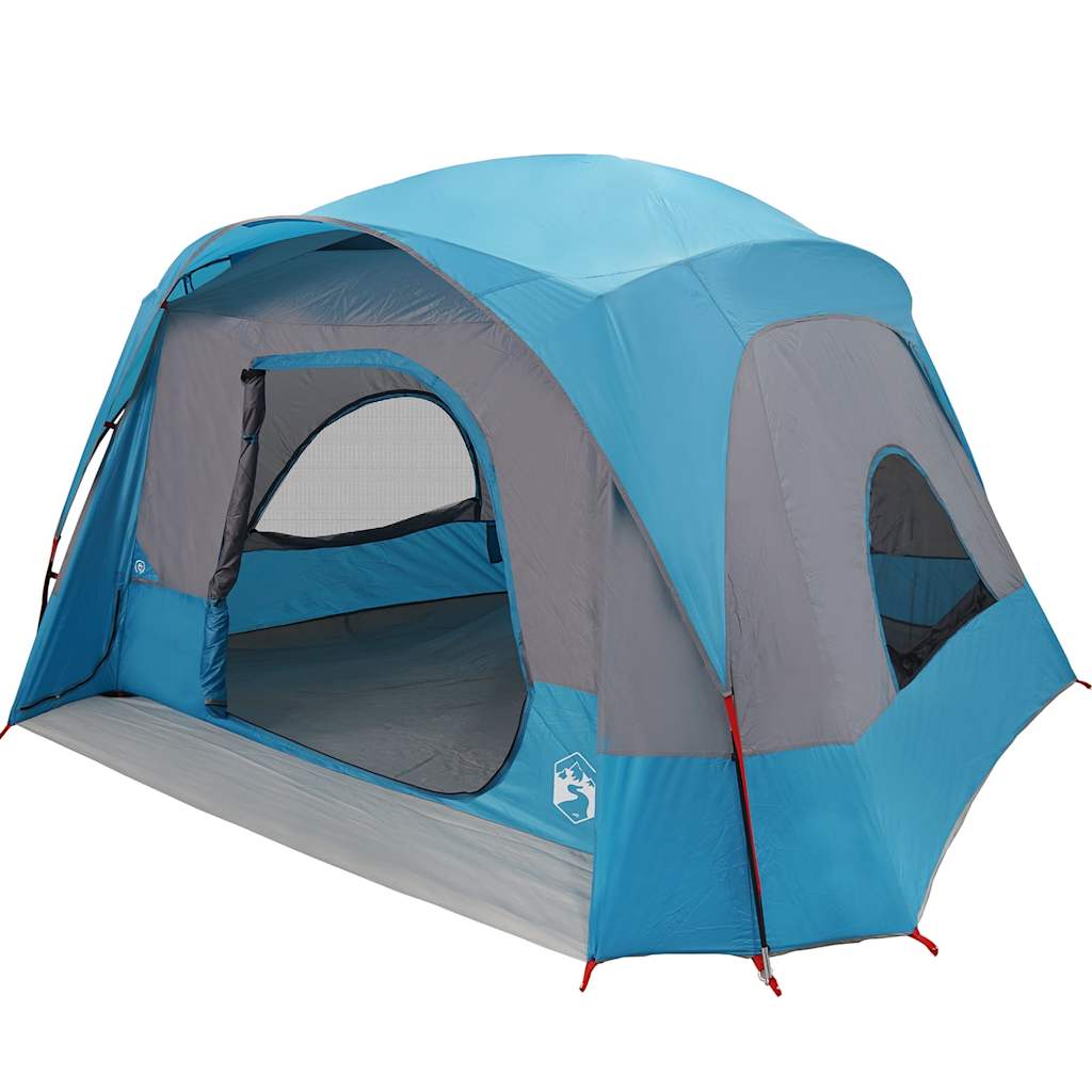 Vidaxl gezinstent 6-persoons waterdicht blauw