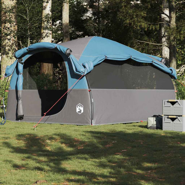 Vidaxl tunneltent 6-persoons waterbestendig blauw