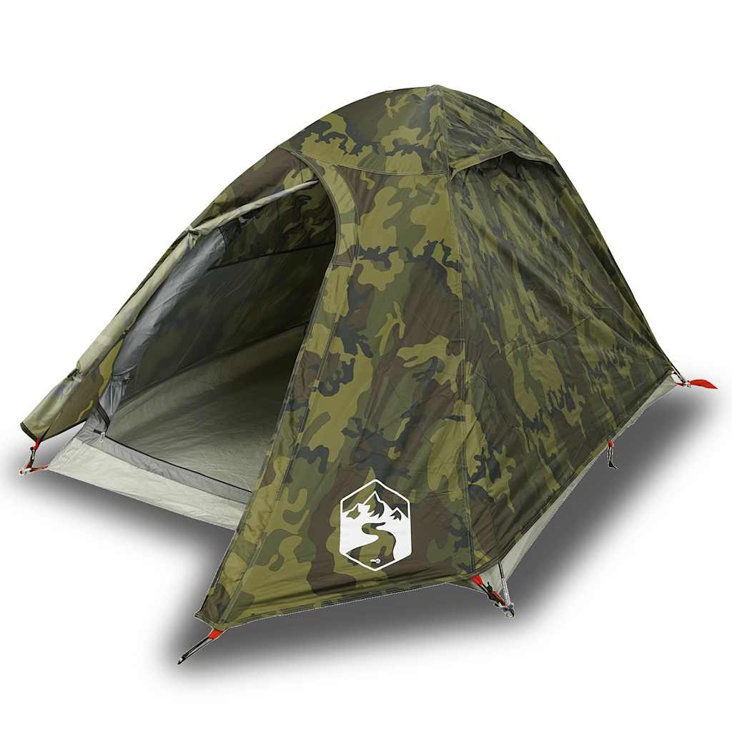 Vidaxl koepeltent 2-persoons waterdichte camouflage