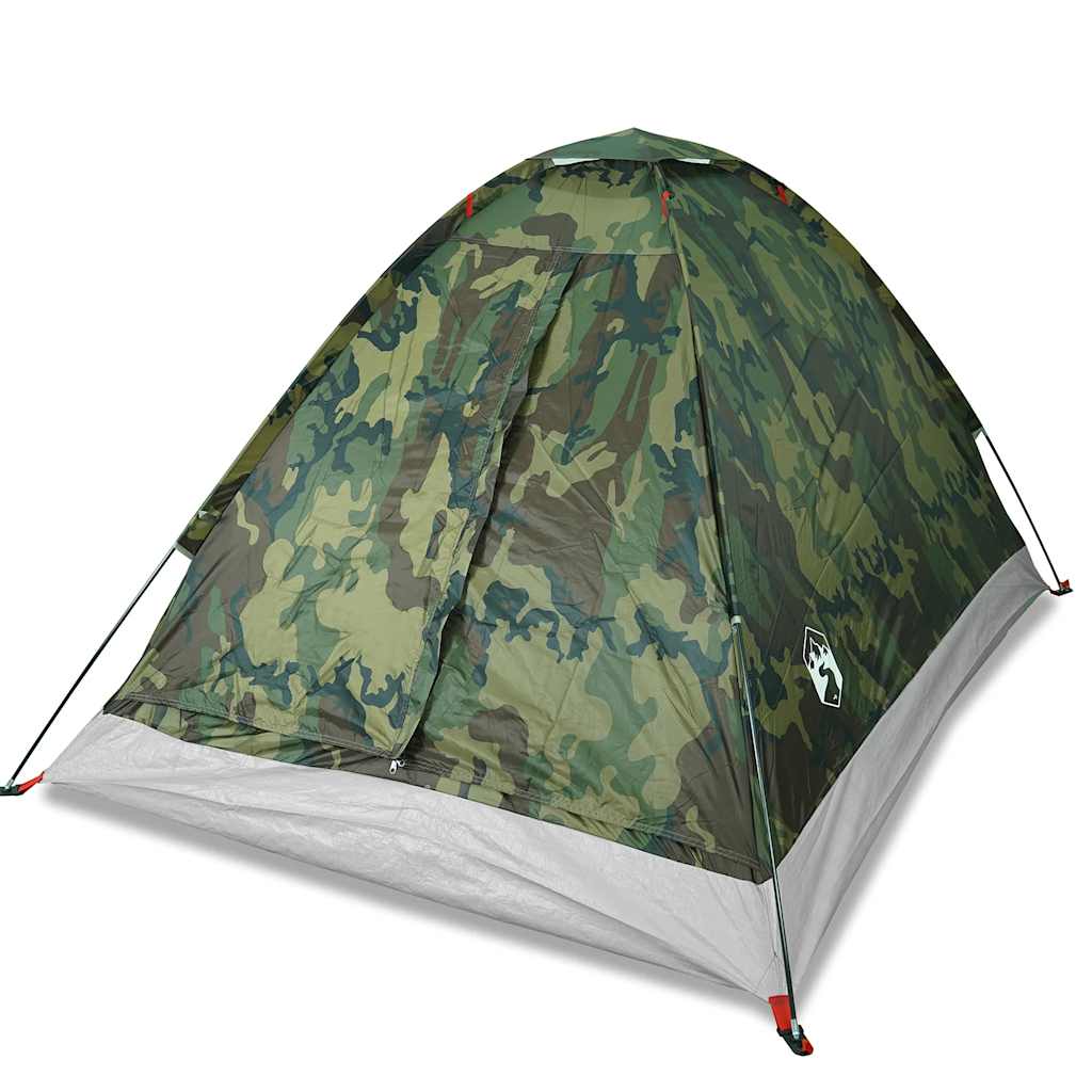 Vidaxl koepeltent 2-persoons waterdichte camouflage