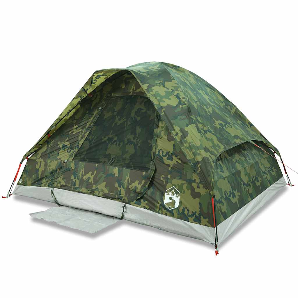 Vidaxl koepeltent 4-persoons waterdichte camouflage