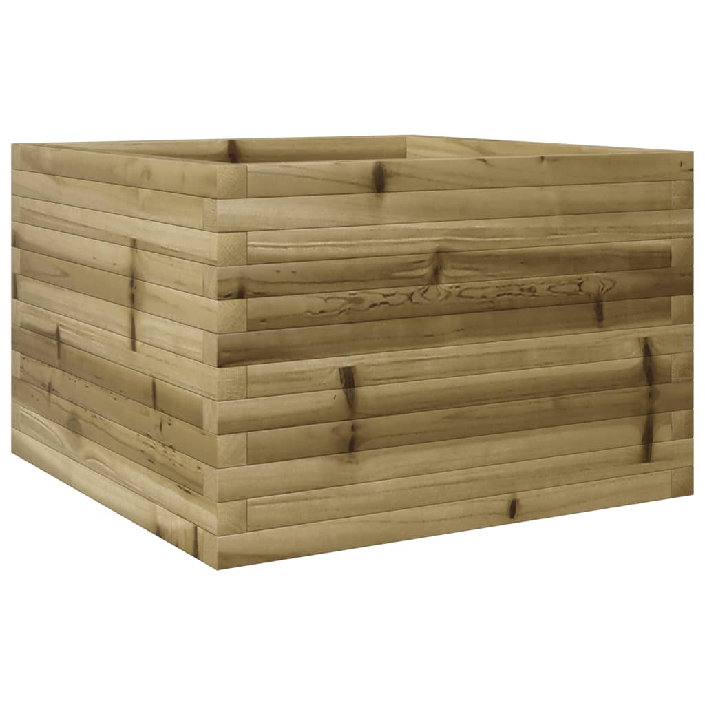 Vidaxl plantenbak 70x70x45,5 cm geïmpregneerd groenenhout