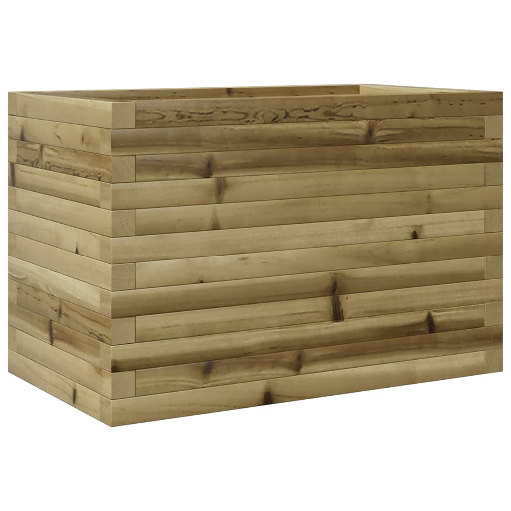 Vidaxl plantenbak 70x40x45,5 cm geïmpregneerd groenenhout