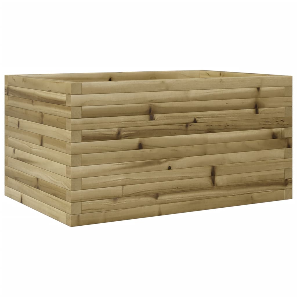Vidaxl plantenbak 90x60x45,5 cm geïmpregneerd groenenhout
