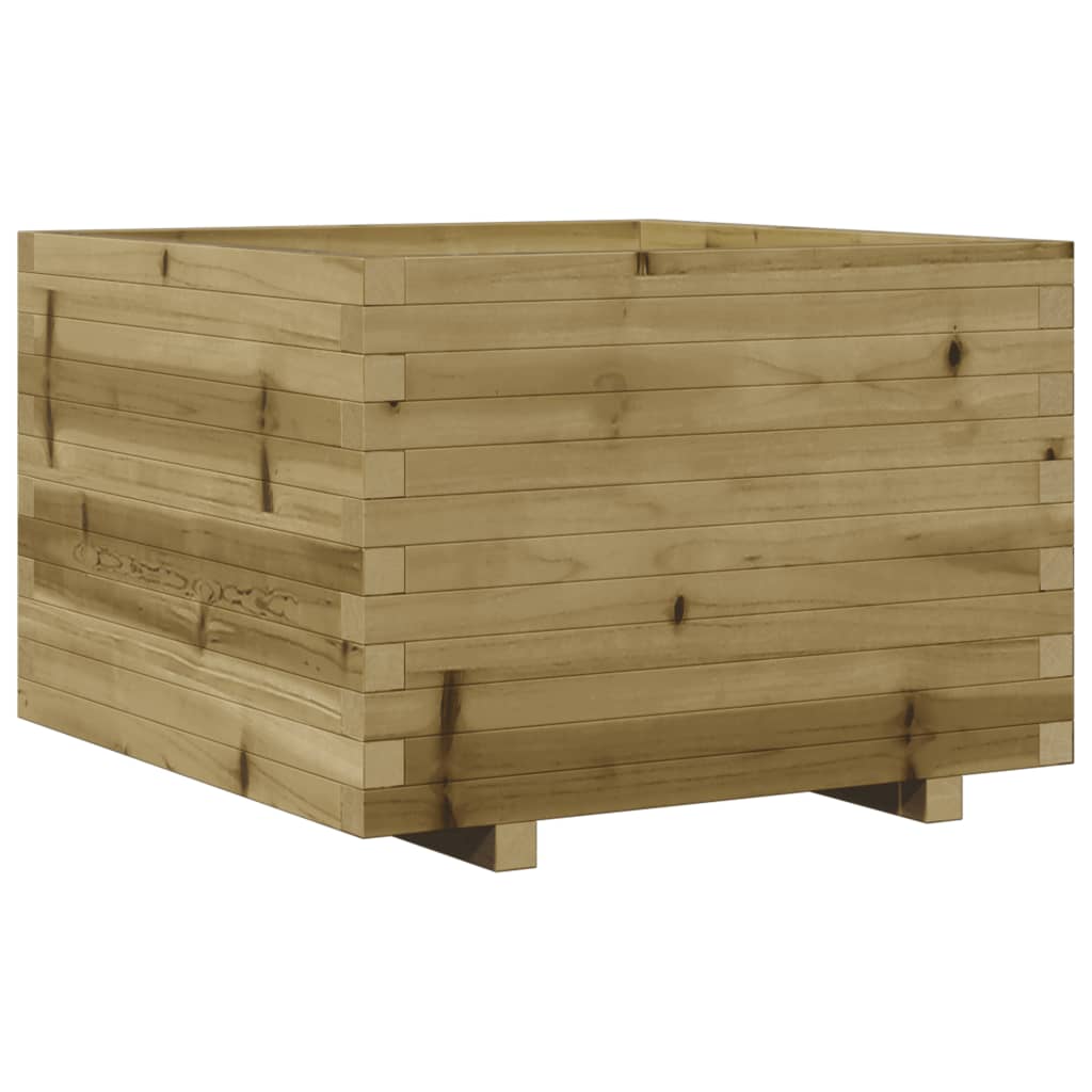 Vidaxl plantenbak 70x70x49,5 cm geïmpregneerd groenenhout