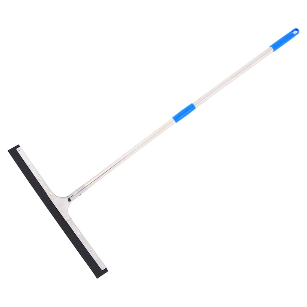Vidaxl vloerwisser 60x122,5 cm staal en rubber