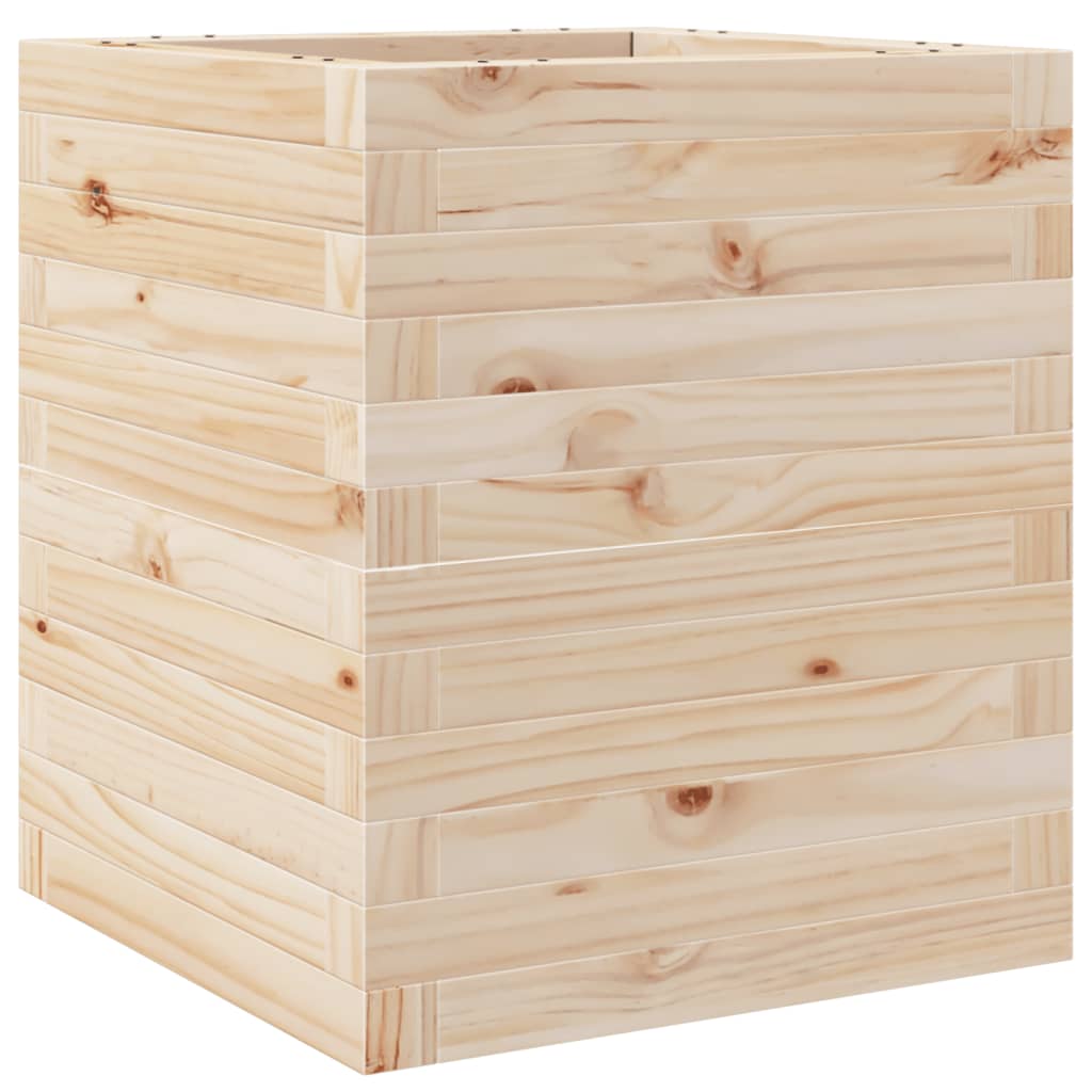 VidaXL Plantenbak 40x40x46 cm massief groenhout