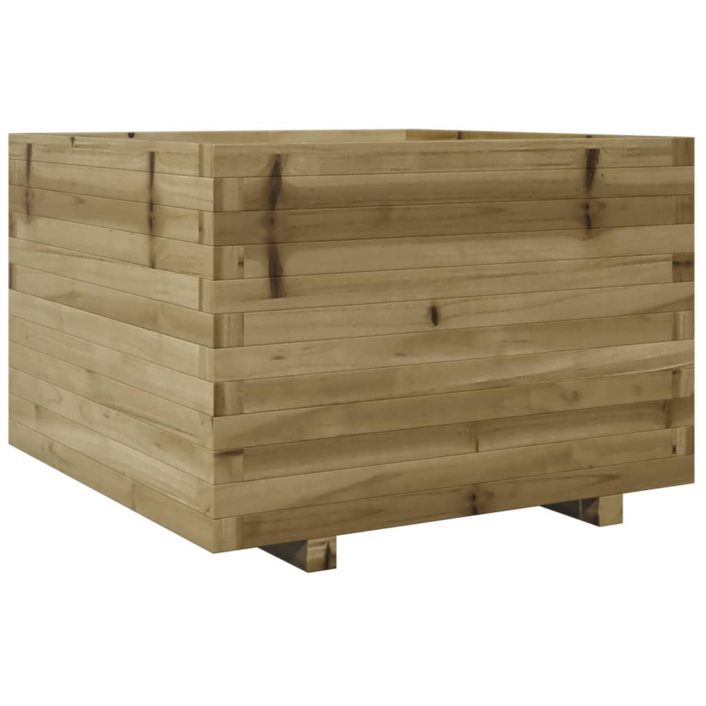 Vidaxl plantenbak 70x70x49,5 cm geïmpregneerd grenenhout