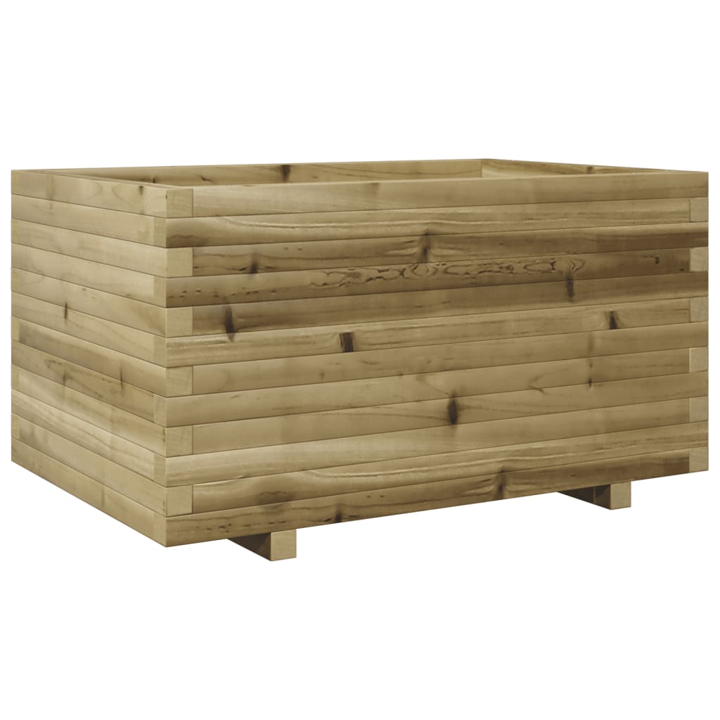 VidaXL Plantenbak 90x60x49,5 cm geïmpregneerd groenenhout