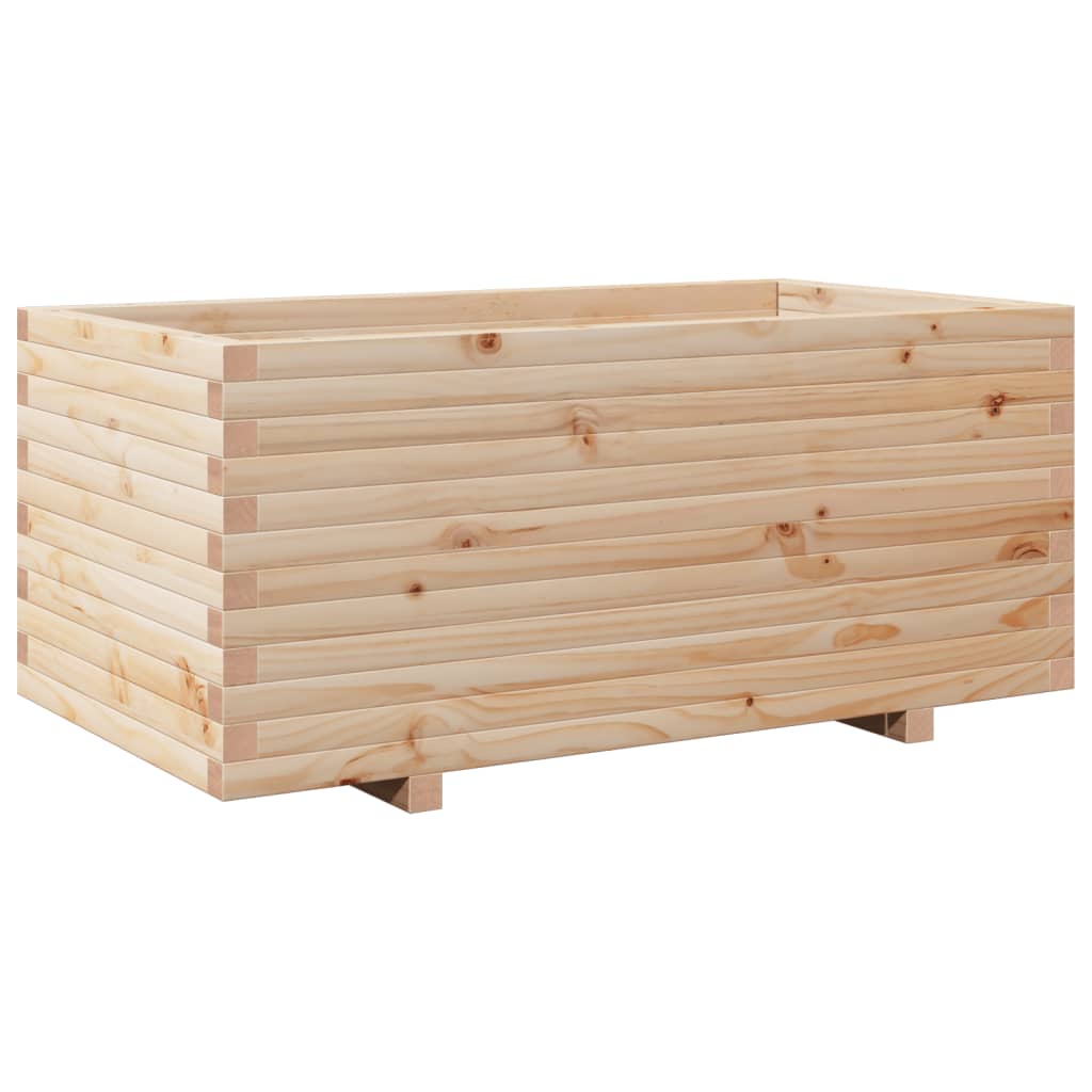 VidaXL Plantenbak 110x60x49,5 cm massief groenhout