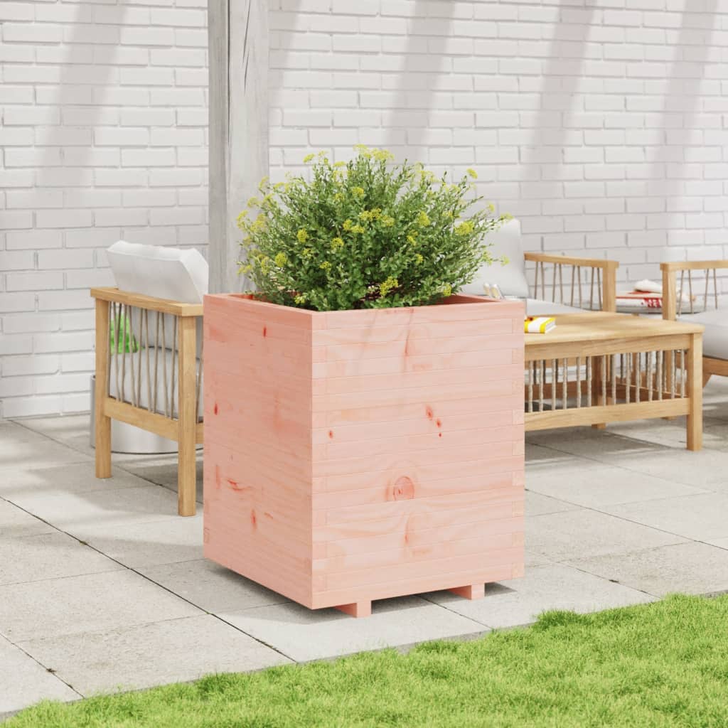 VidaXL Plantenbak 60x60x72,5 cm geïmpregneerd groenenhout