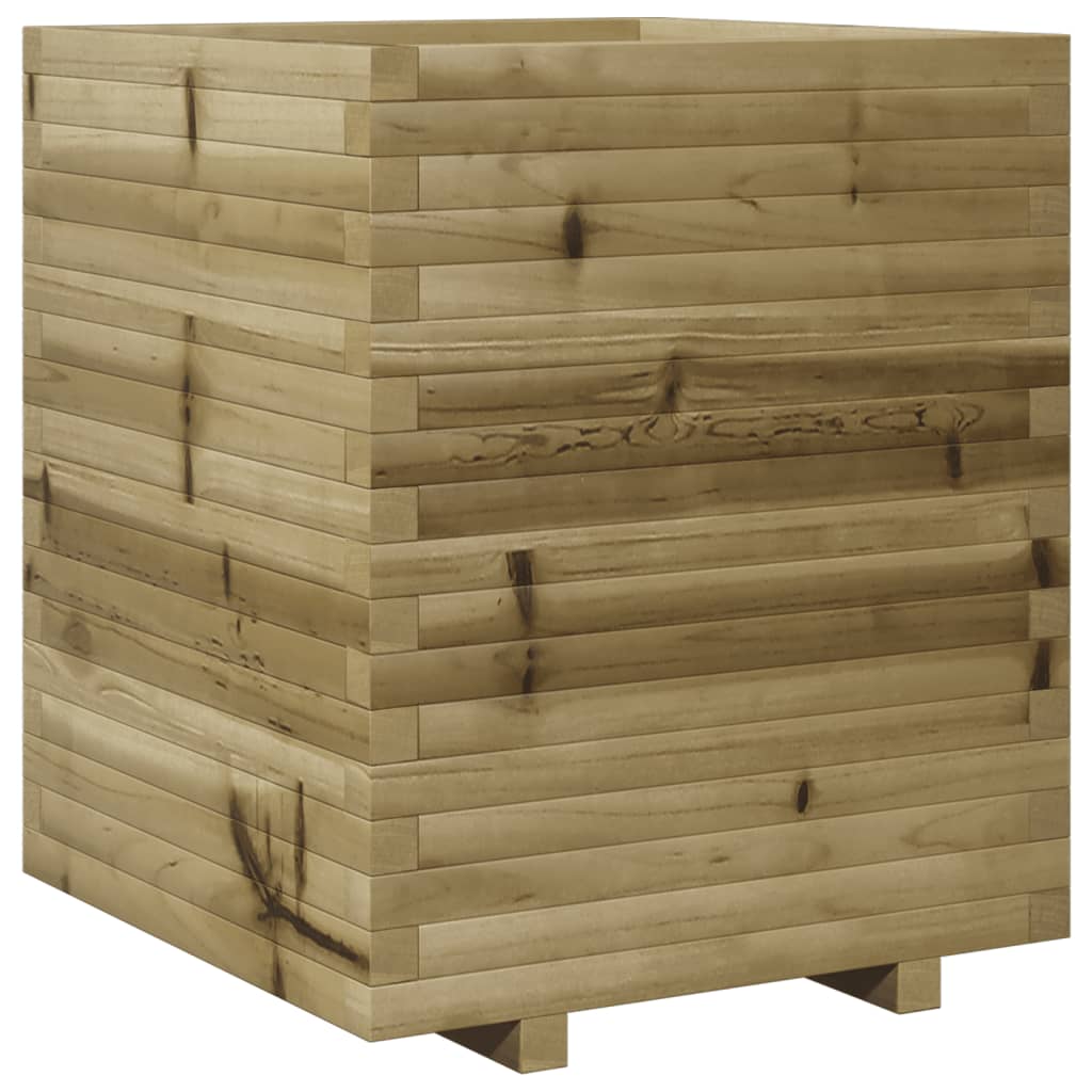 VidaXL Plantenbak 60x60x72 cm geïmpregneerd groenenhout