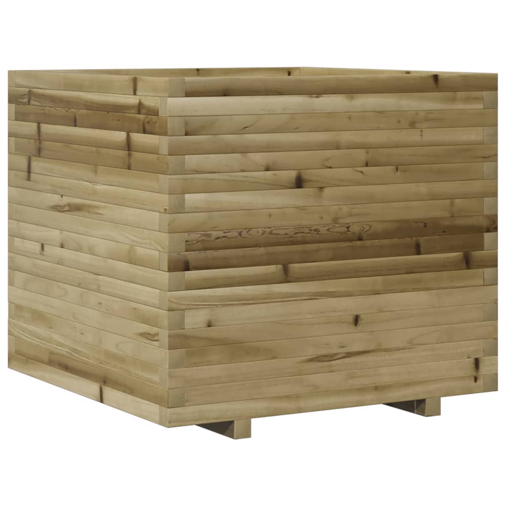 VidaXL Plantenbak 80x80x72 cm geïmpregneerd groenenhout