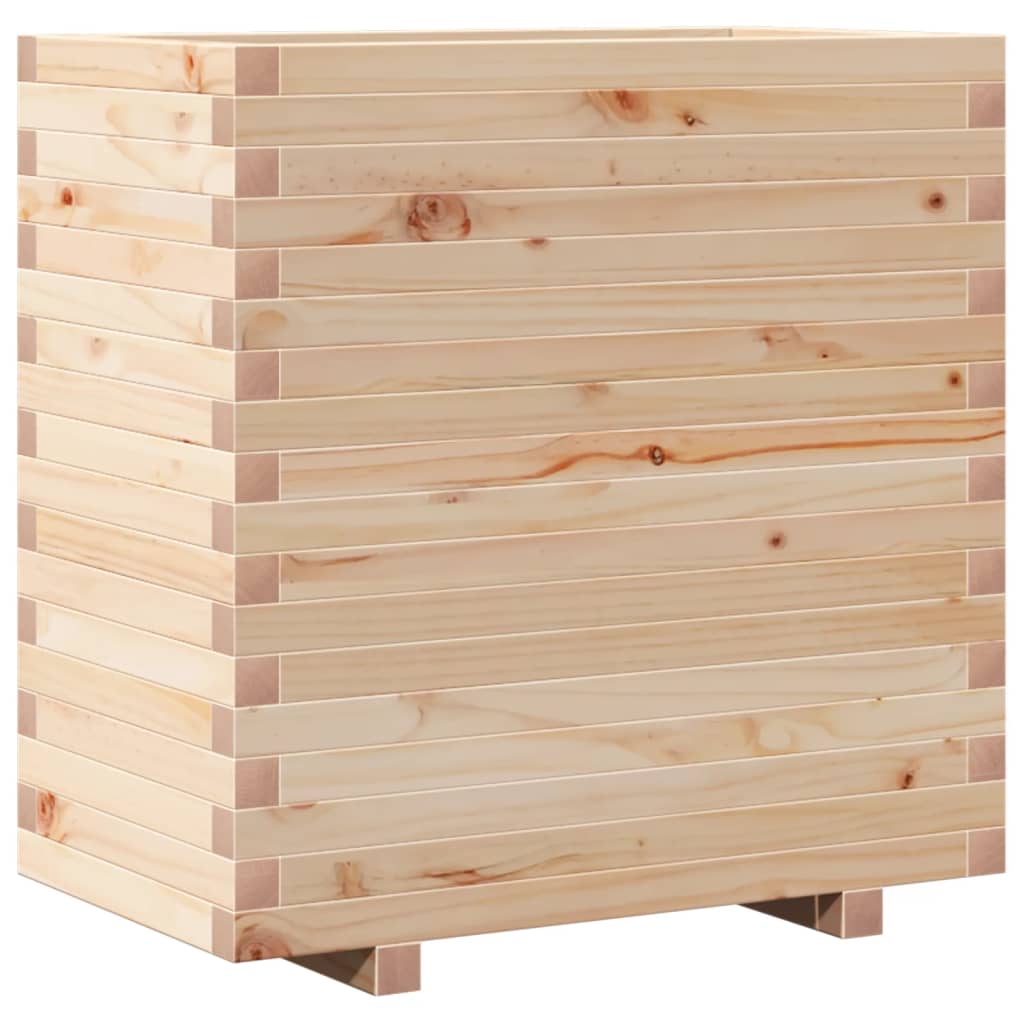 VidaXL Plantenbak 70x40x72 cm massief groenhout