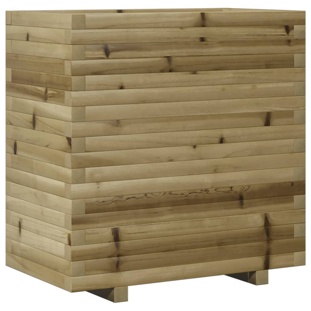 VidaXL Plantenbak 70x40x72 cm geïmpregneerd groenenhout