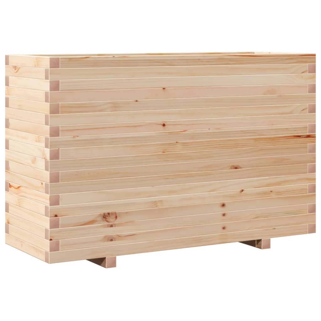 VidaXL Plantenbak 110x40x72 cm massief groenhout